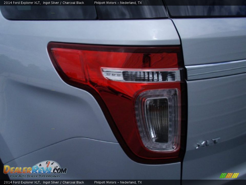 2014 Ford Explorer XLT Ingot Silver / Charcoal Black Photo #13