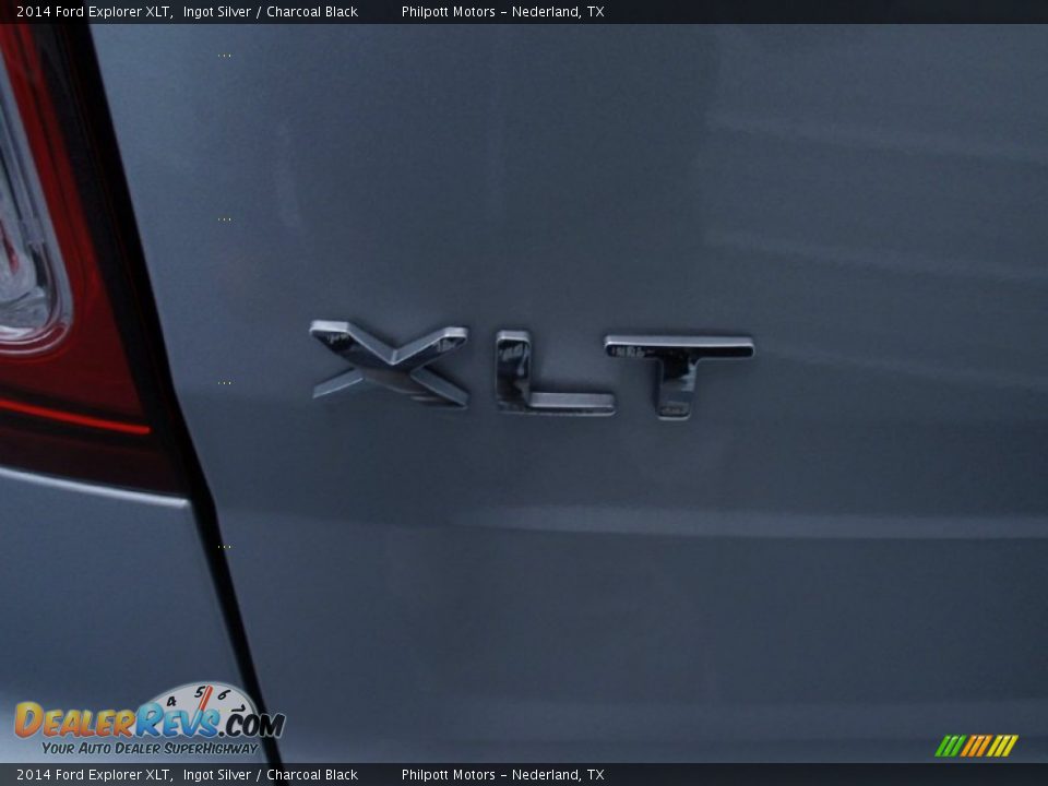 2014 Ford Explorer XLT Ingot Silver / Charcoal Black Photo #14