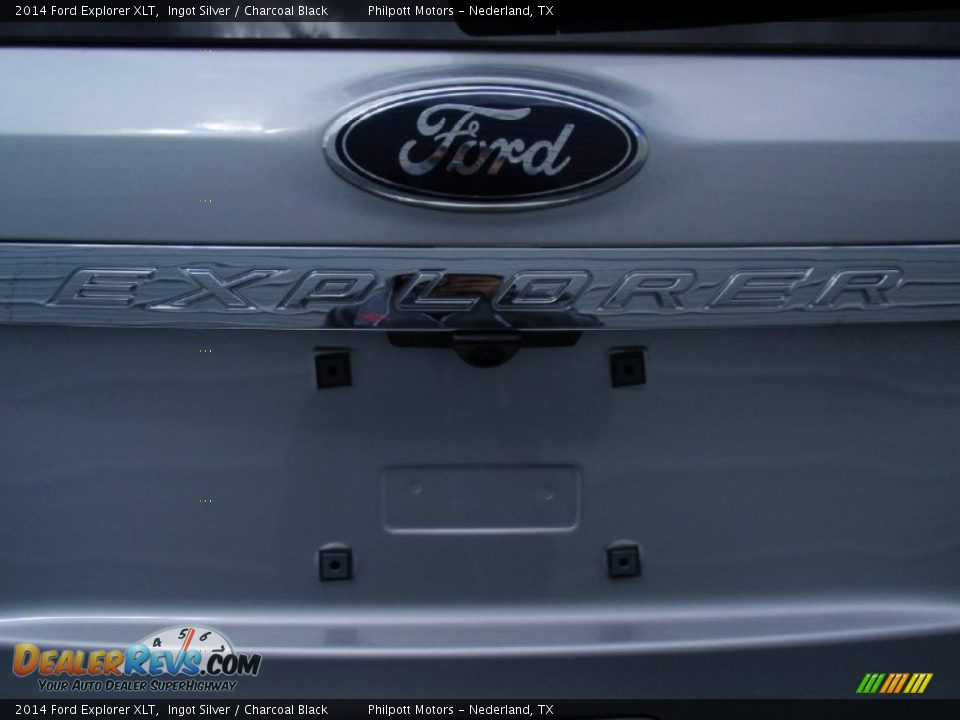 2014 Ford Explorer XLT Ingot Silver / Charcoal Black Photo #15