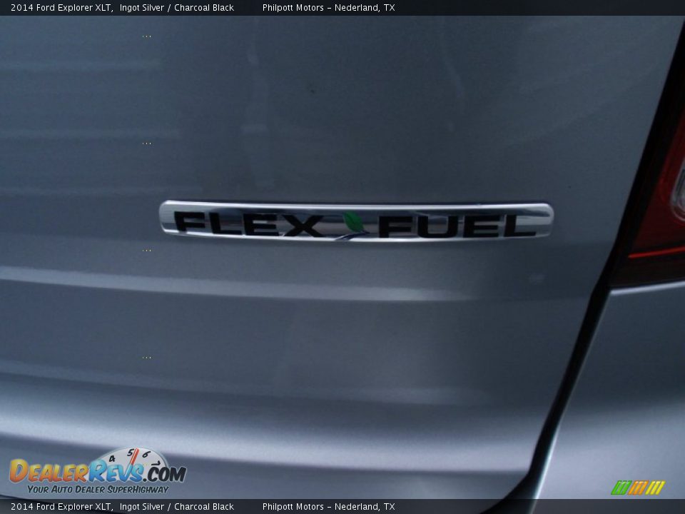 2014 Ford Explorer XLT Ingot Silver / Charcoal Black Photo #16