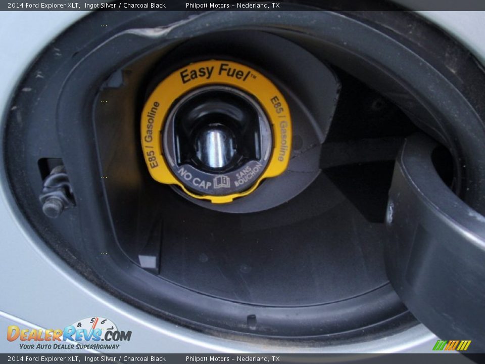 2014 Ford Explorer XLT Ingot Silver / Charcoal Black Photo #17