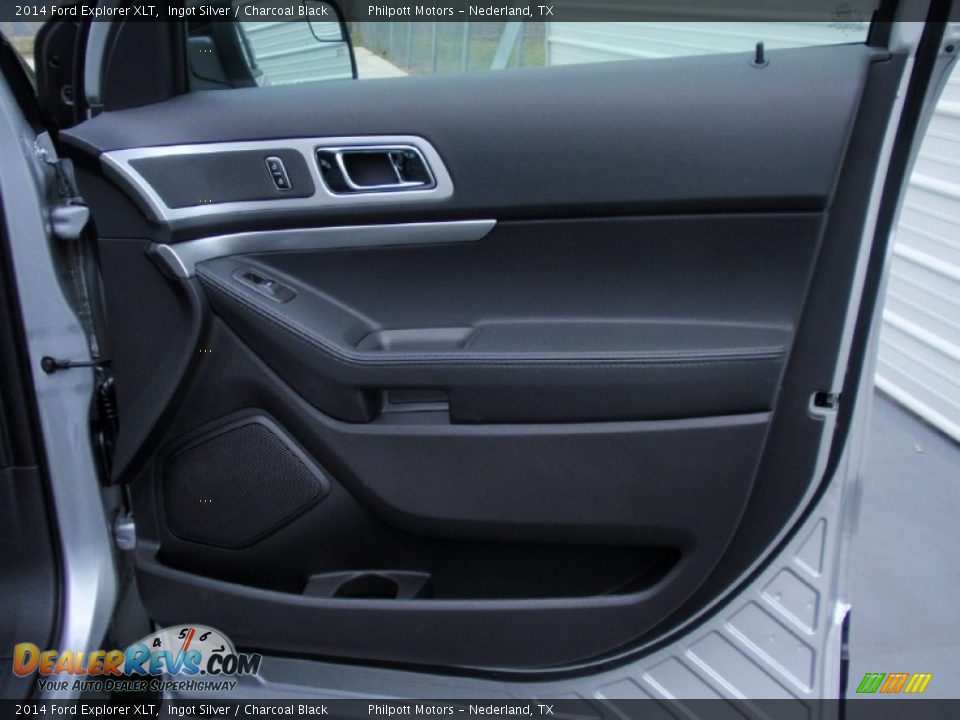 2014 Ford Explorer XLT Ingot Silver / Charcoal Black Photo #19