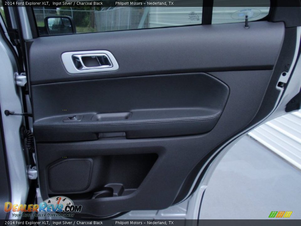 2014 Ford Explorer XLT Ingot Silver / Charcoal Black Photo #22