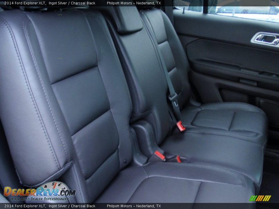 2014 Ford Explorer XLT Ingot Silver / Charcoal Black Photo #23