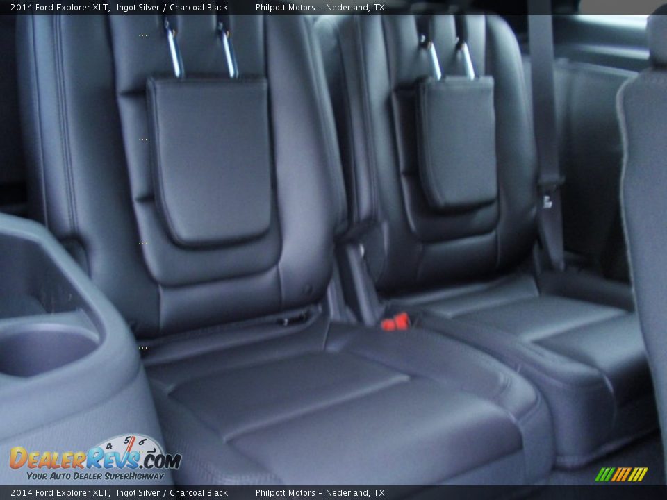 2014 Ford Explorer XLT Ingot Silver / Charcoal Black Photo #24