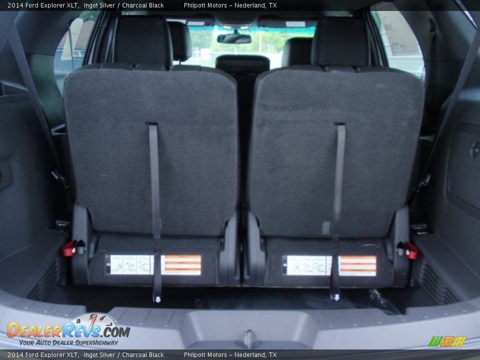 2014 Ford Explorer XLT Ingot Silver / Charcoal Black Photo #25