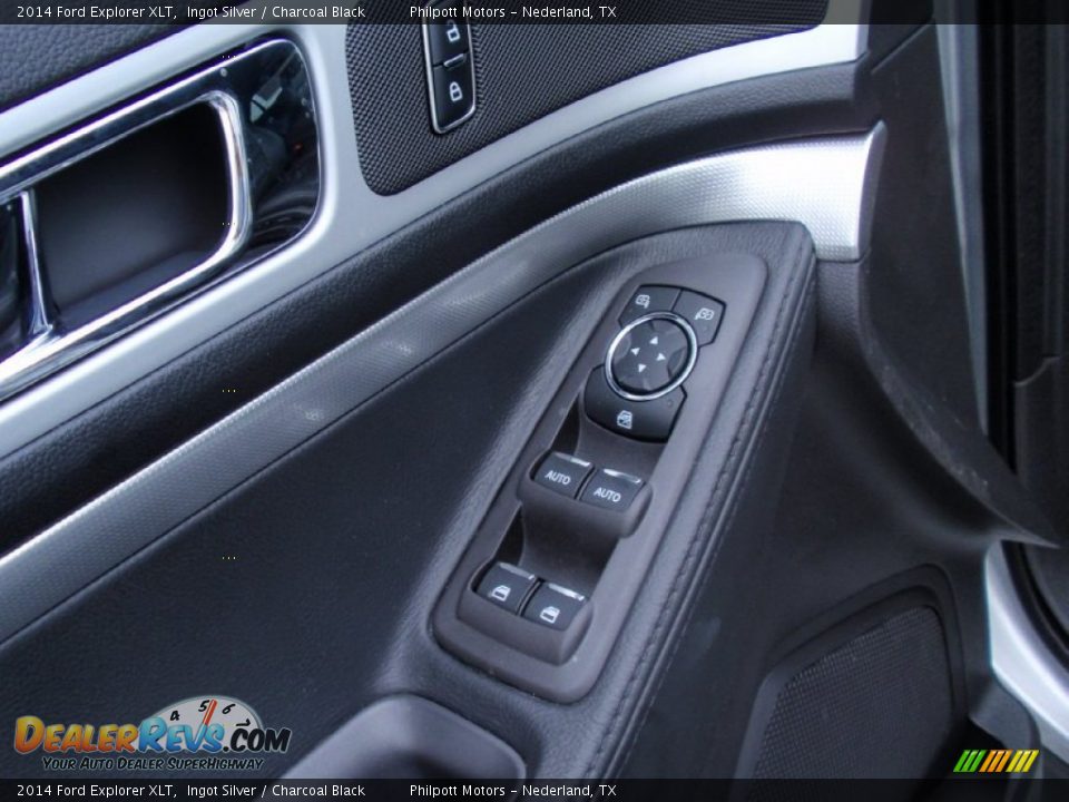 2014 Ford Explorer XLT Ingot Silver / Charcoal Black Photo #29