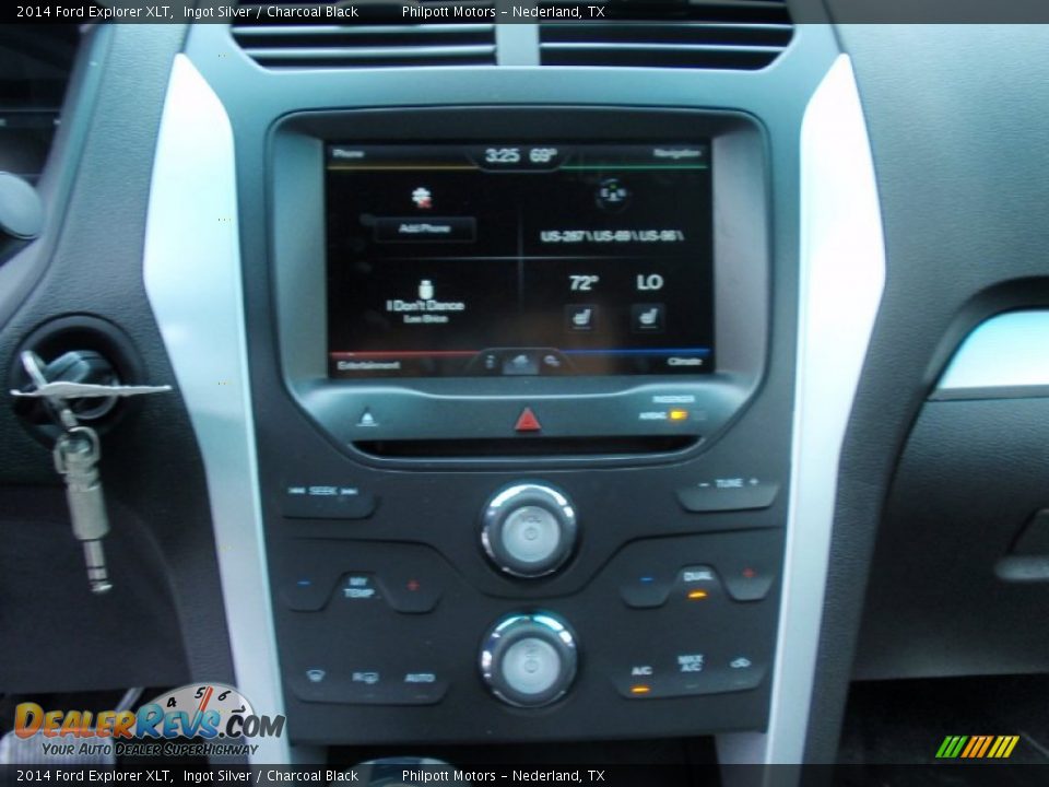 2014 Ford Explorer XLT Ingot Silver / Charcoal Black Photo #34