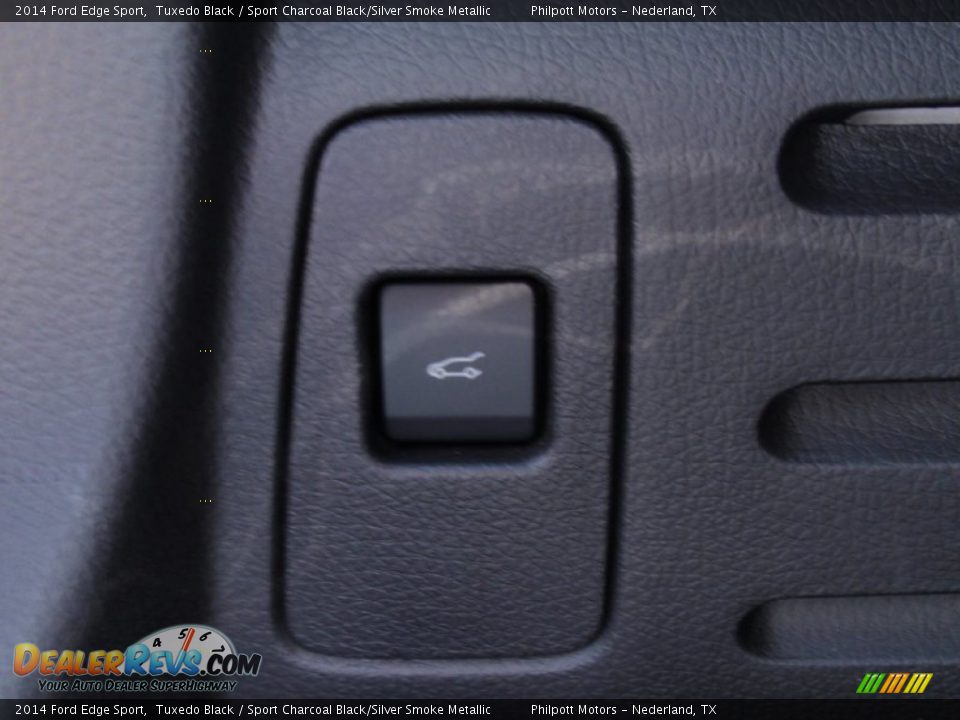 2014 Ford Edge Sport Tuxedo Black / Sport Charcoal Black/Silver Smoke Metallic Photo #25