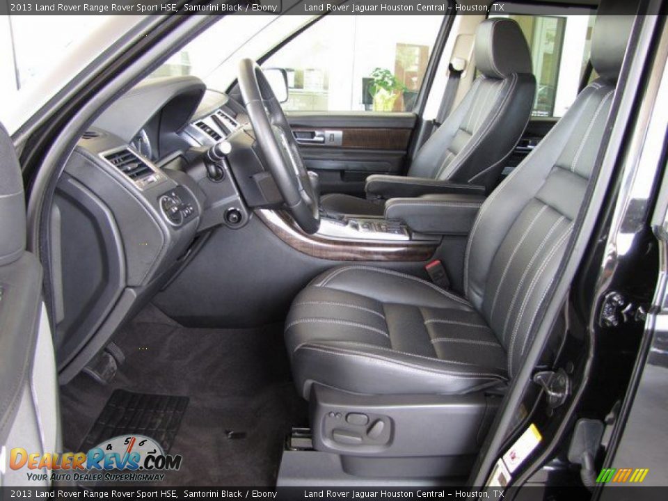 2013 Land Rover Range Rover Sport HSE Santorini Black / Ebony Photo #2