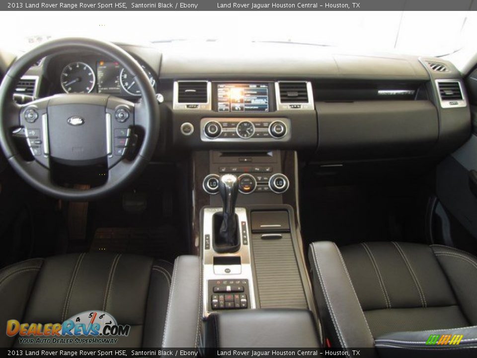 2013 Land Rover Range Rover Sport HSE Santorini Black / Ebony Photo #3