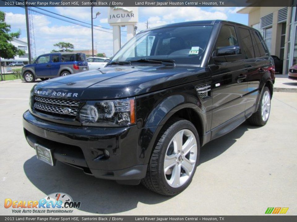 2013 Land Rover Range Rover Sport HSE Santorini Black / Ebony Photo #5