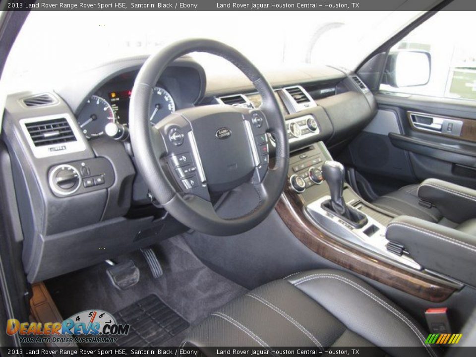 2013 Land Rover Range Rover Sport HSE Santorini Black / Ebony Photo #12