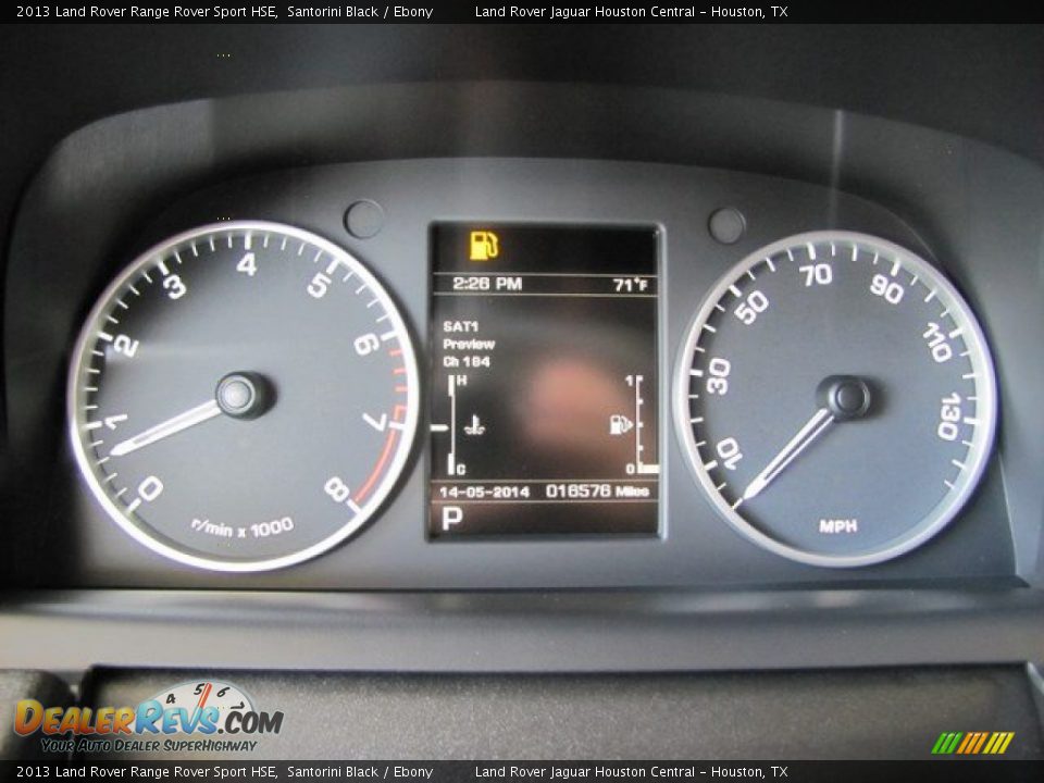 2013 Land Rover Range Rover Sport HSE Santorini Black / Ebony Photo #15