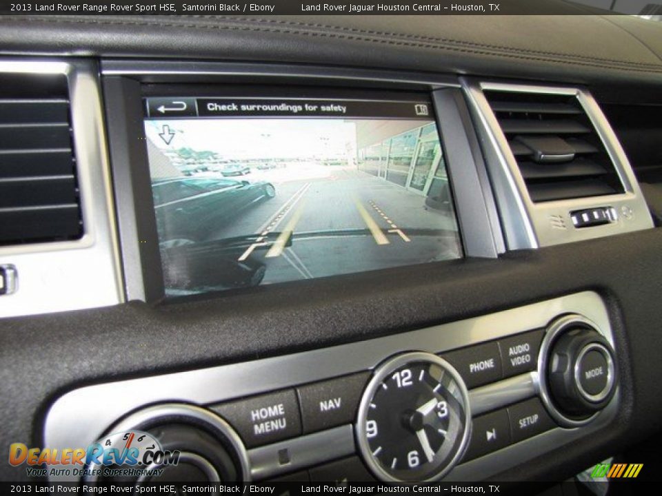 2013 Land Rover Range Rover Sport HSE Santorini Black / Ebony Photo #18