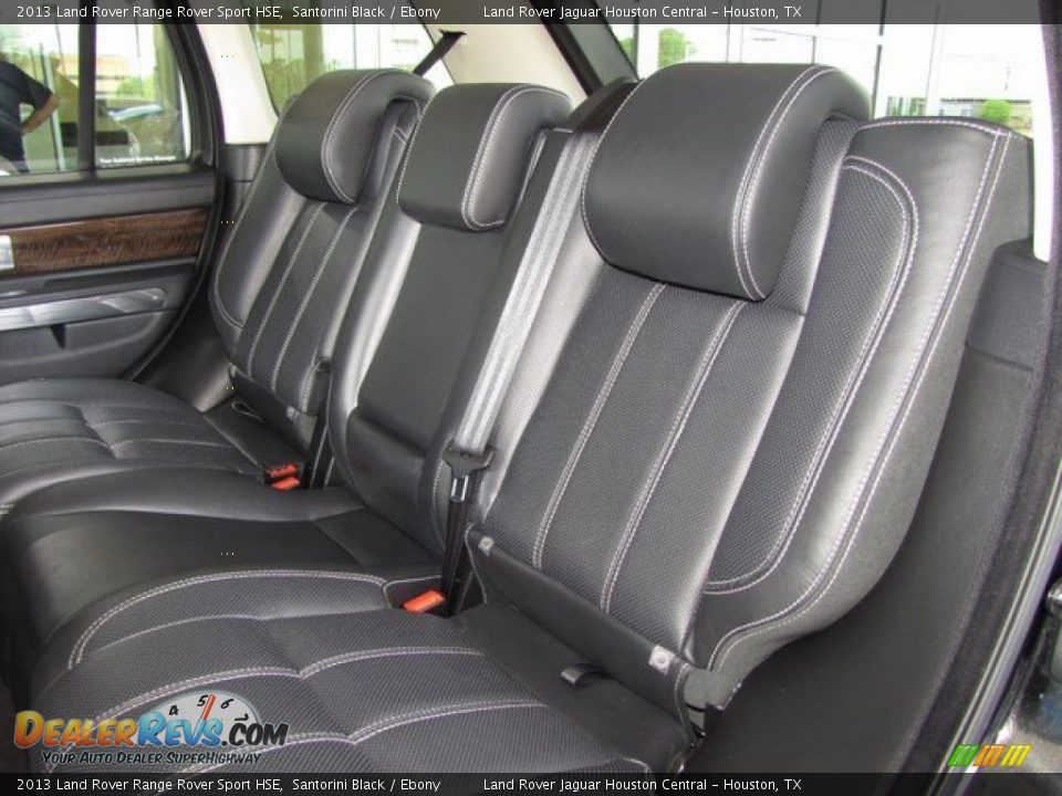 2013 Land Rover Range Rover Sport HSE Santorini Black / Ebony Photo #34