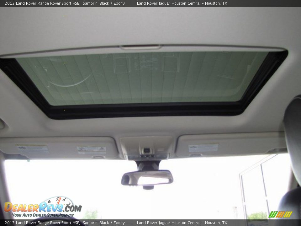2013 Land Rover Range Rover Sport HSE Santorini Black / Ebony Photo #36
