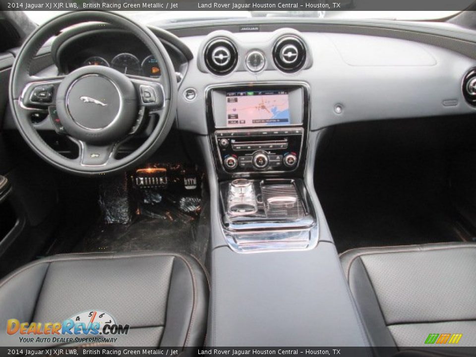 Dashboard of 2014 Jaguar XJ XJR LWB Photo #3