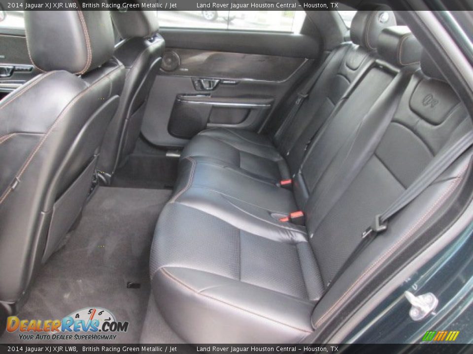 Rear Seat of 2014 Jaguar XJ XJR LWB Photo #4