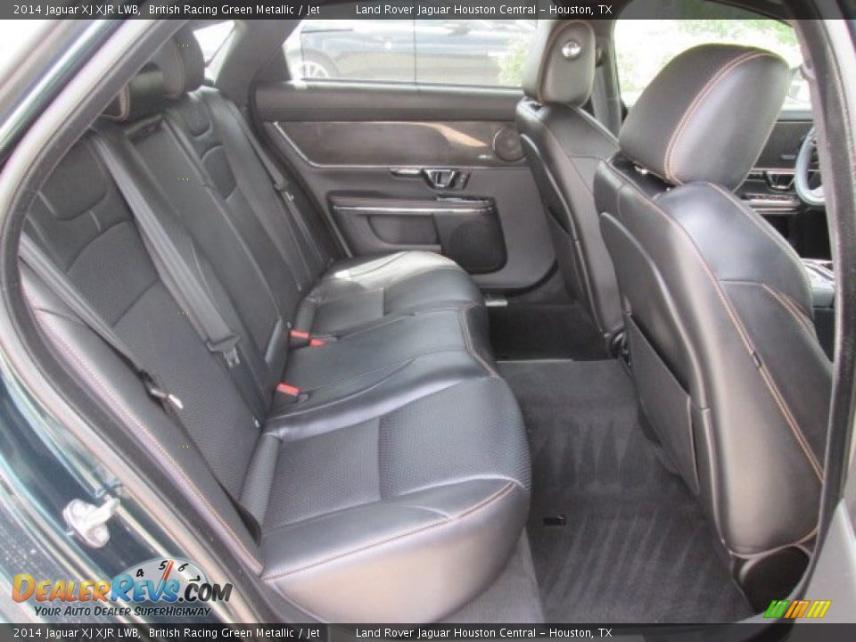 Rear Seat of 2014 Jaguar XJ XJR LWB Photo #16