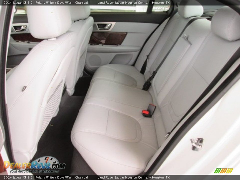 Rear Seat of 2014 Jaguar XF 3.0 Photo #4