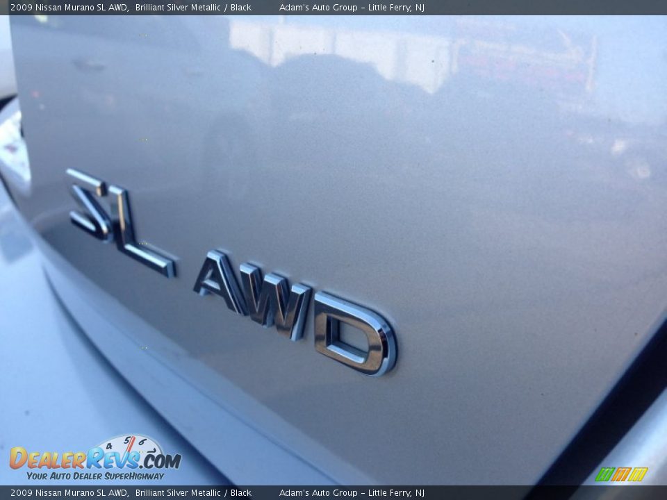 2009 Nissan Murano SL AWD Brilliant Silver Metallic / Black Photo #5