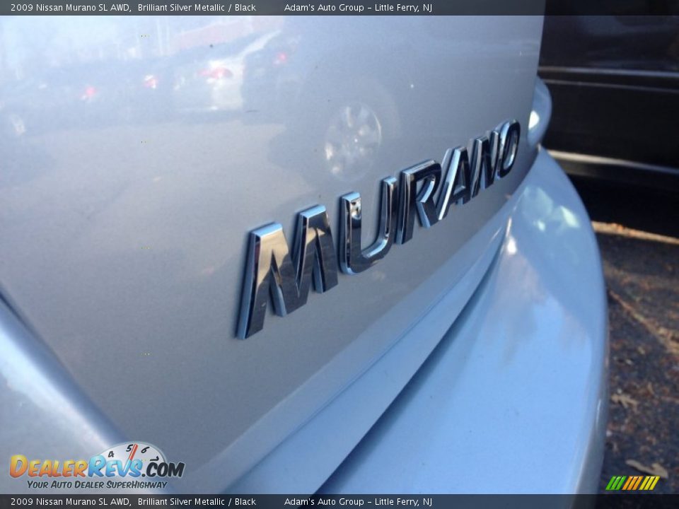 2009 Nissan Murano SL AWD Brilliant Silver Metallic / Black Photo #7