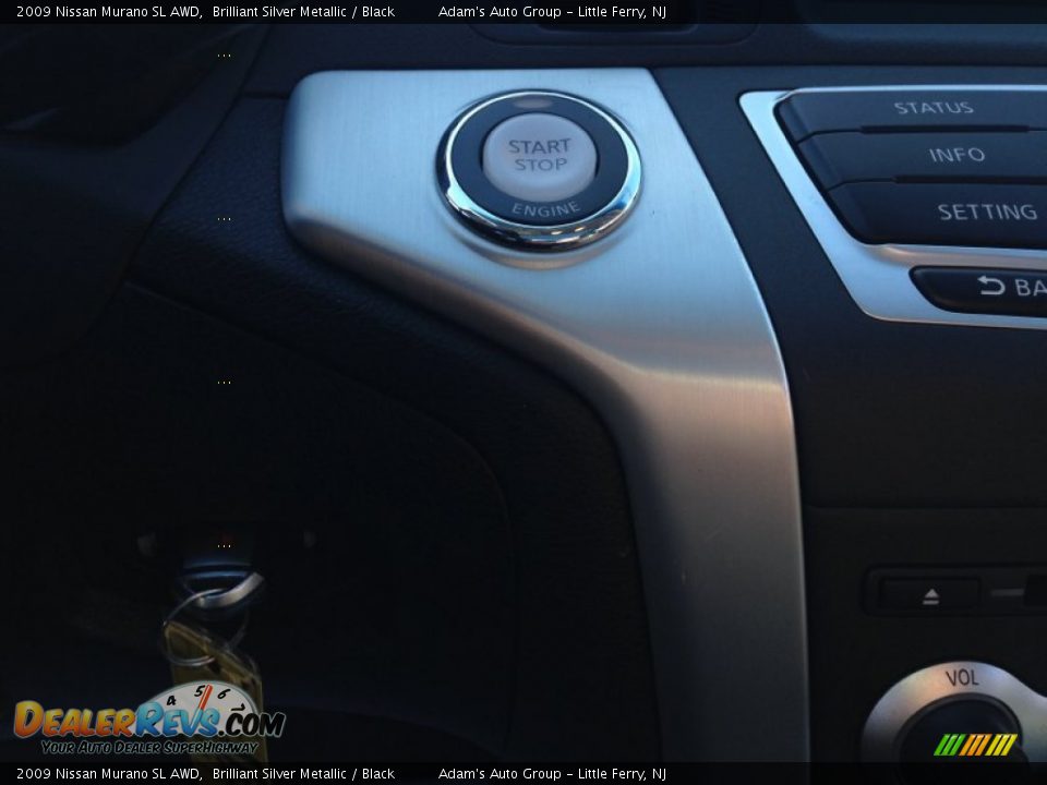 2009 Nissan Murano SL AWD Brilliant Silver Metallic / Black Photo #14
