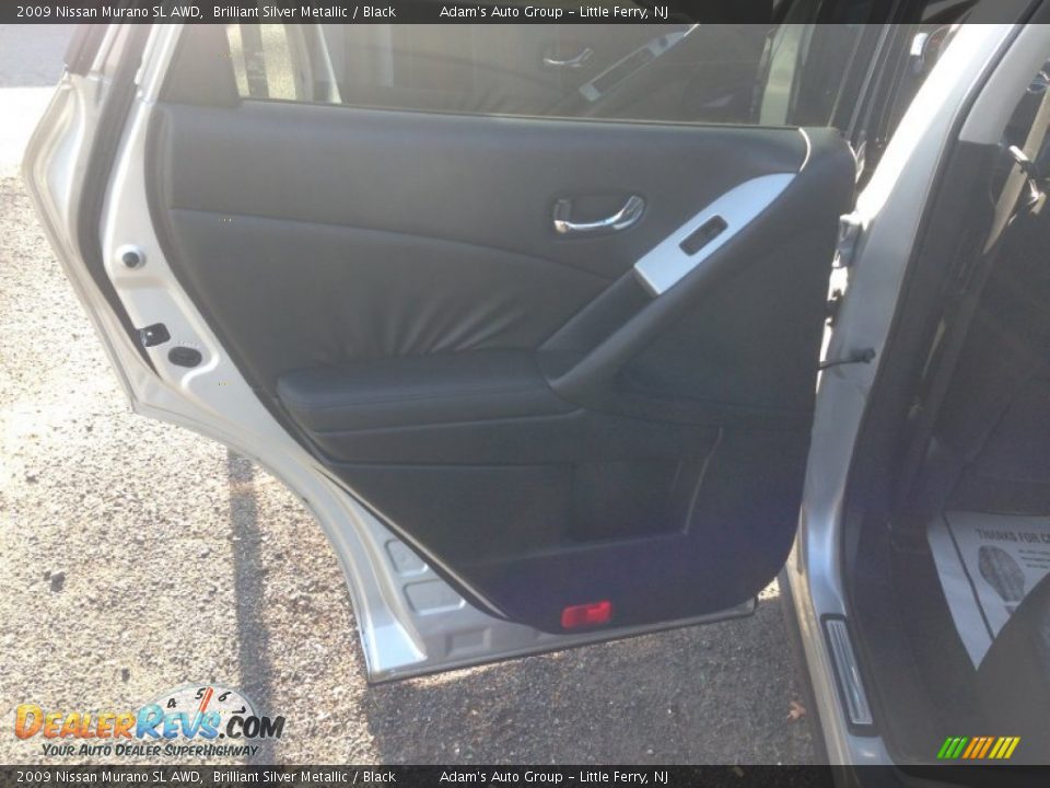2009 Nissan Murano SL AWD Brilliant Silver Metallic / Black Photo #15