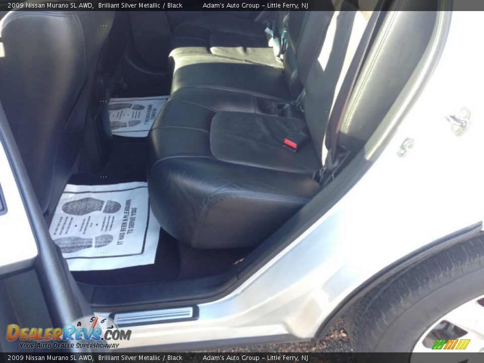 2009 Nissan Murano SL AWD Brilliant Silver Metallic / Black Photo #16