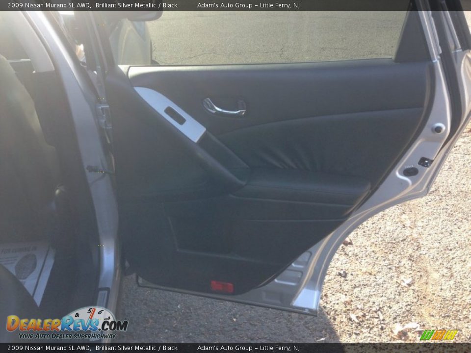 2009 Nissan Murano SL AWD Brilliant Silver Metallic / Black Photo #17