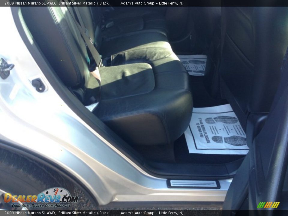 2009 Nissan Murano SL AWD Brilliant Silver Metallic / Black Photo #18