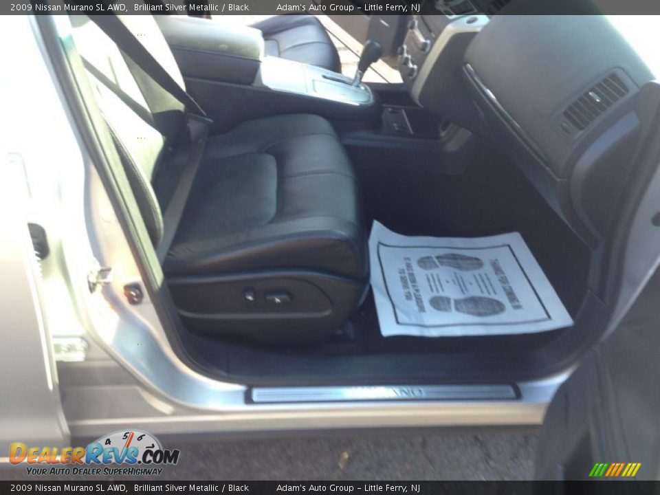 2009 Nissan Murano SL AWD Brilliant Silver Metallic / Black Photo #20