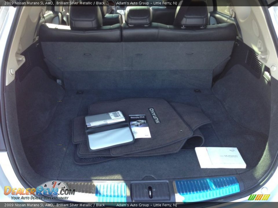 2009 Nissan Murano SL AWD Brilliant Silver Metallic / Black Photo #22