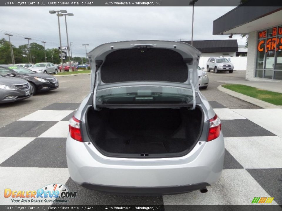 2014 Toyota Corolla LE Classic Silver Metallic / Ash Photo #5