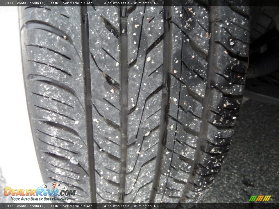 2014 Toyota Corolla LE Classic Silver Metallic / Ash Photo #10