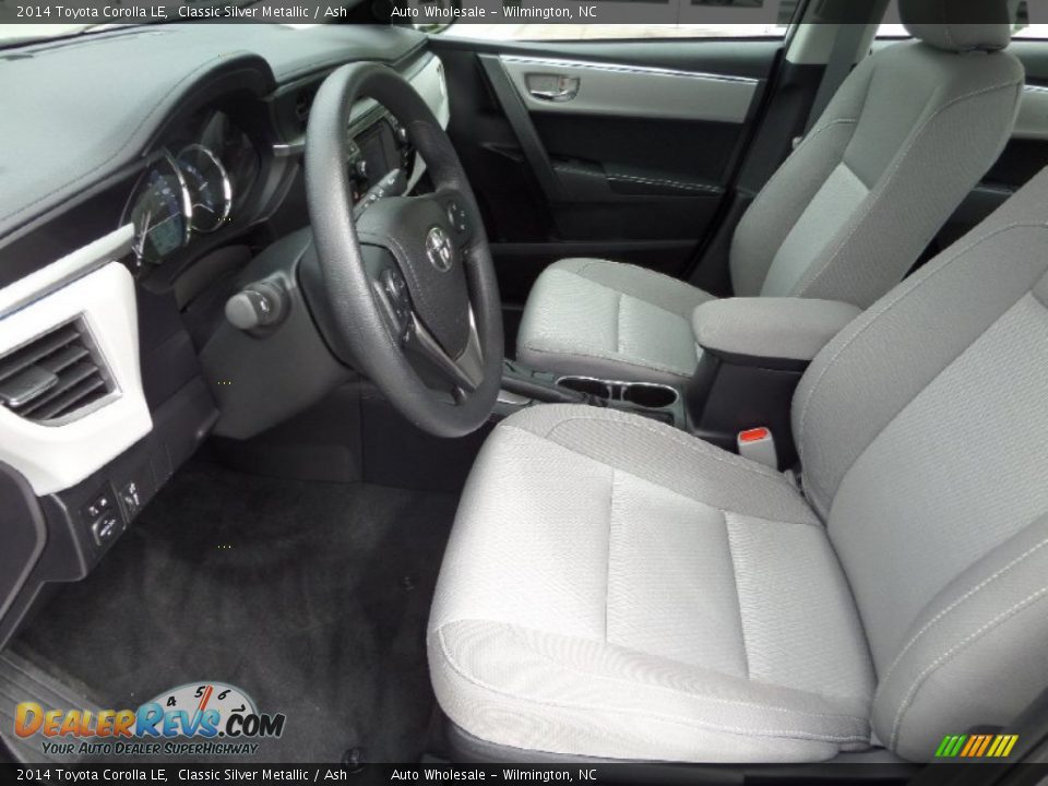 2014 Toyota Corolla LE Classic Silver Metallic / Ash Photo #11