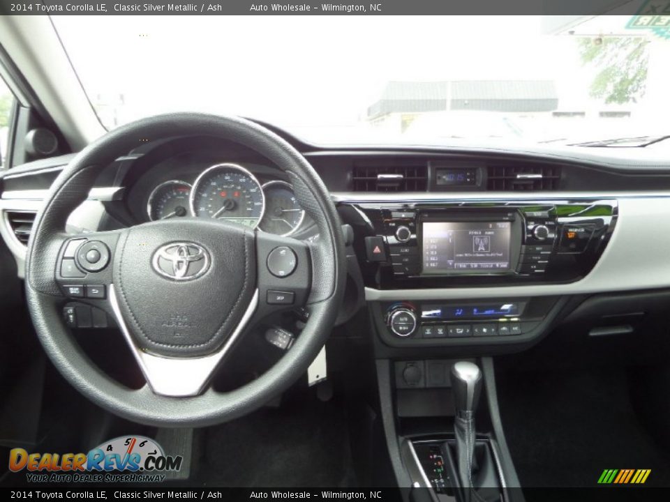 2014 Toyota Corolla LE Classic Silver Metallic / Ash Photo #15