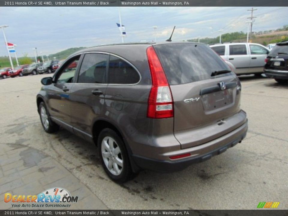 2011 Honda CR-V SE 4WD Urban Titanium Metallic / Black Photo #6