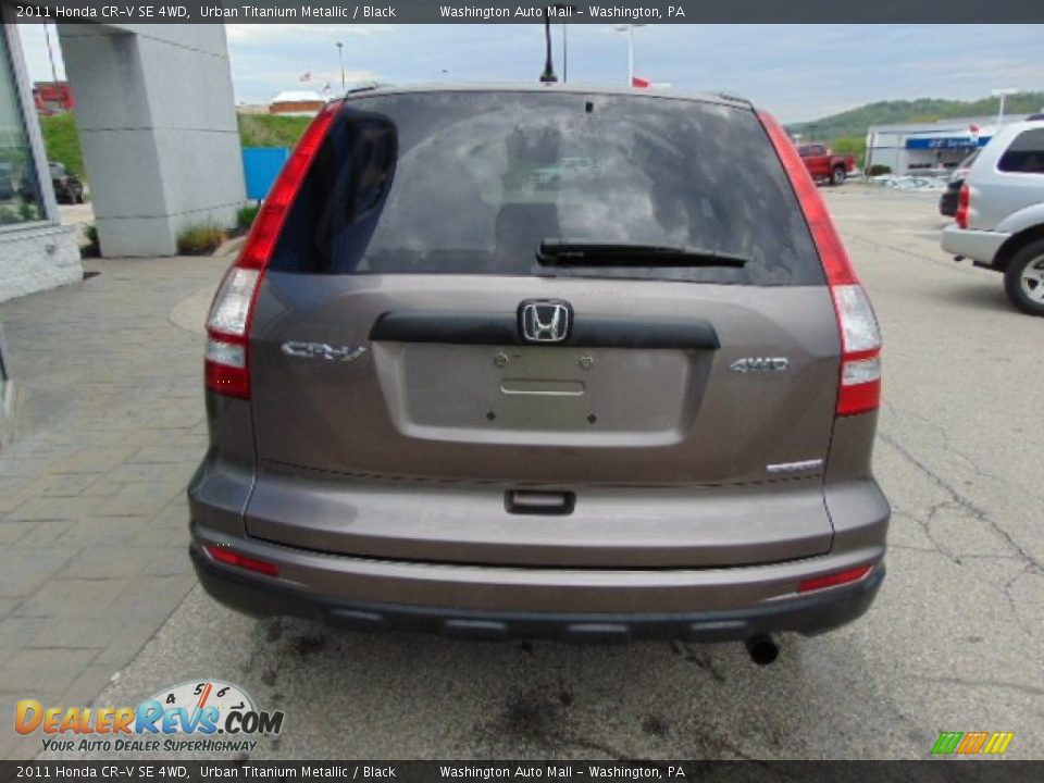 2011 Honda CR-V SE 4WD Urban Titanium Metallic / Black Photo #7