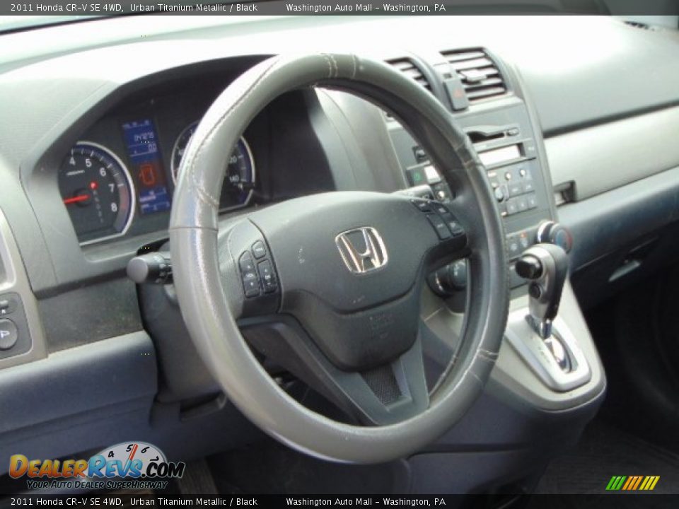 2011 Honda CR-V SE 4WD Urban Titanium Metallic / Black Photo #11