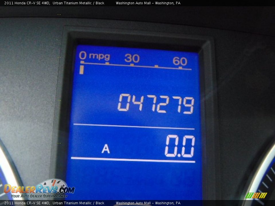 2011 Honda CR-V SE 4WD Urban Titanium Metallic / Black Photo #20