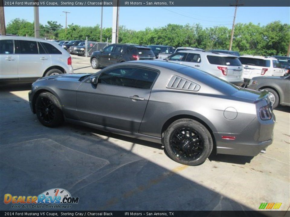 2014 Ford Mustang V6 Coupe Sterling Gray / Charcoal Black Photo #5