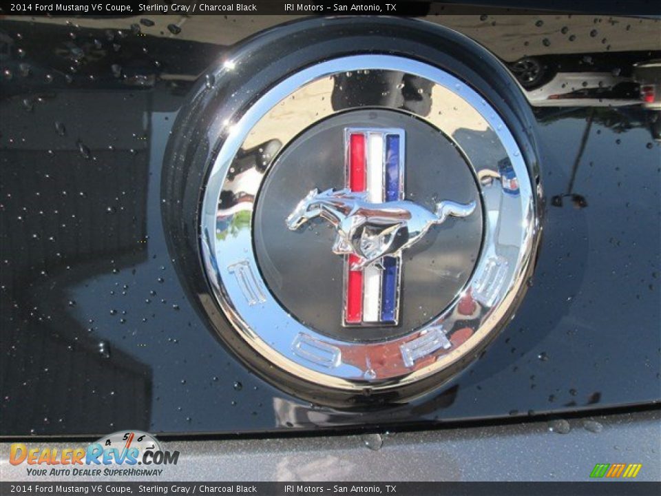 2014 Ford Mustang V6 Coupe Sterling Gray / Charcoal Black Photo #10