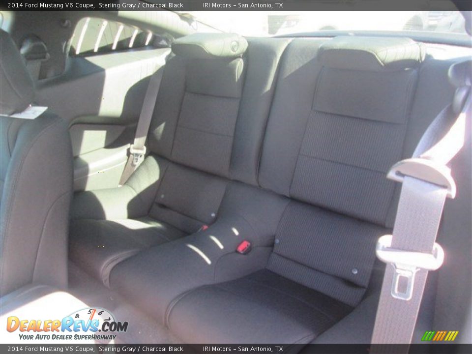 2014 Ford Mustang V6 Coupe Sterling Gray / Charcoal Black Photo #12