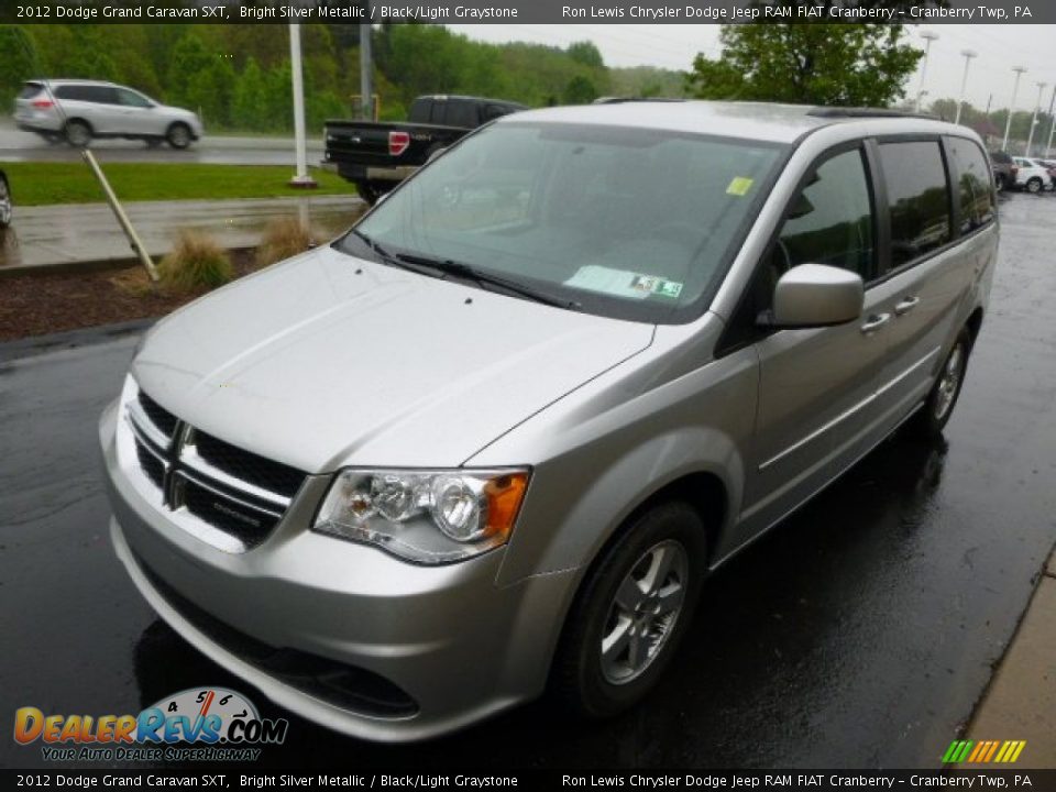2012 Dodge Grand Caravan SXT Bright Silver Metallic / Black/Light Graystone Photo #4