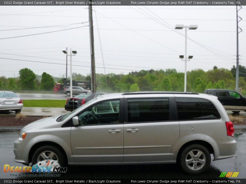 2012 Dodge Grand Caravan SXT Bright Silver Metallic / Black/Light Graystone Photo #5