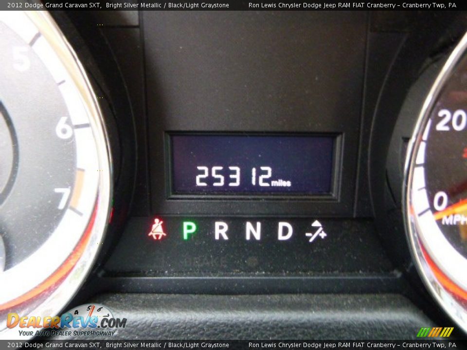 2012 Dodge Grand Caravan SXT Bright Silver Metallic / Black/Light Graystone Photo #19