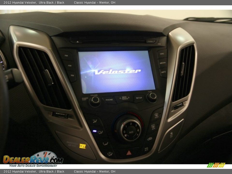 2012 Hyundai Veloster Ultra Black / Black Photo #8