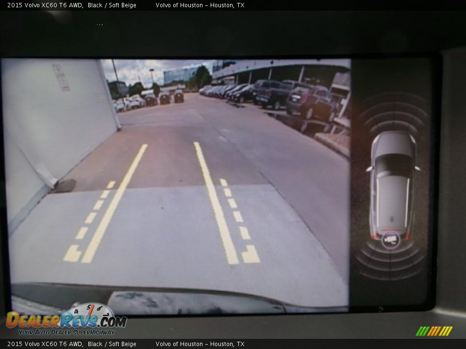 2015 Volvo XC60 T6 AWD Black / Soft Beige Photo #17